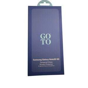 GoTo Samsung Galaxy Note20 5G Tempered Glass Screen Protector P10000212 New